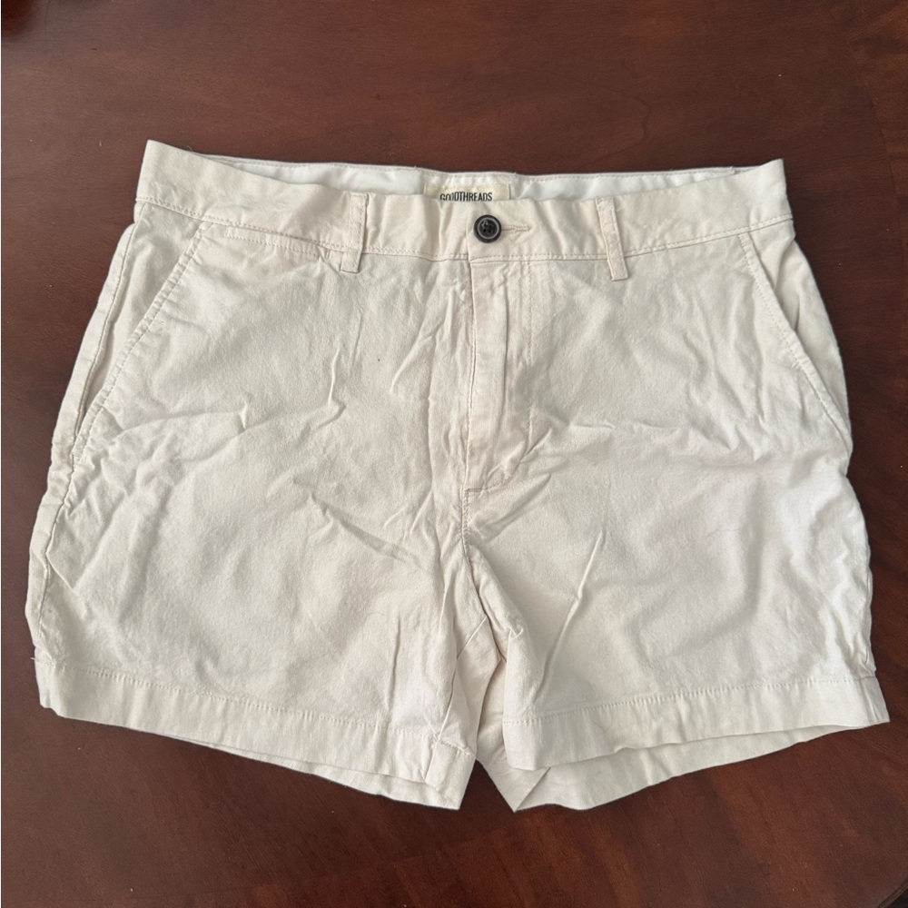 Goodthreads Ivory Shorts